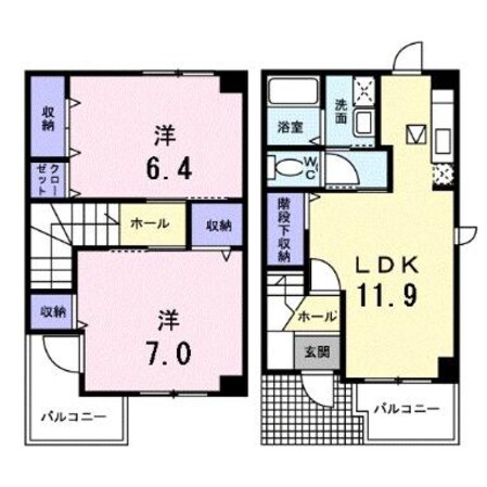 アットホーム石井の物件間取画像